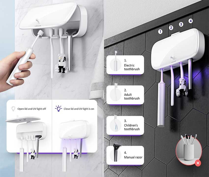 USAMS US-ZB183 UV TOOTHBRUSH STERILIZER
