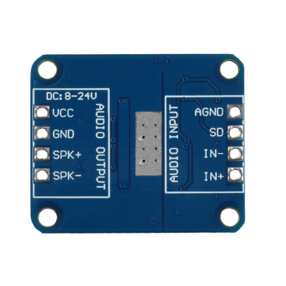 High Power Digital Amplifier Module DC 8V-24V Mono Class D Power Amplifier Board