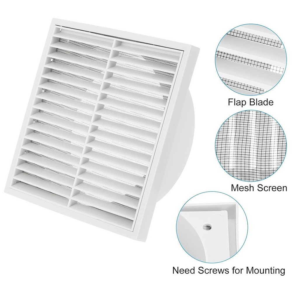 Easy To Install Efficient Ventilation 4-inch Pipe Diameter Dense Mesh Design