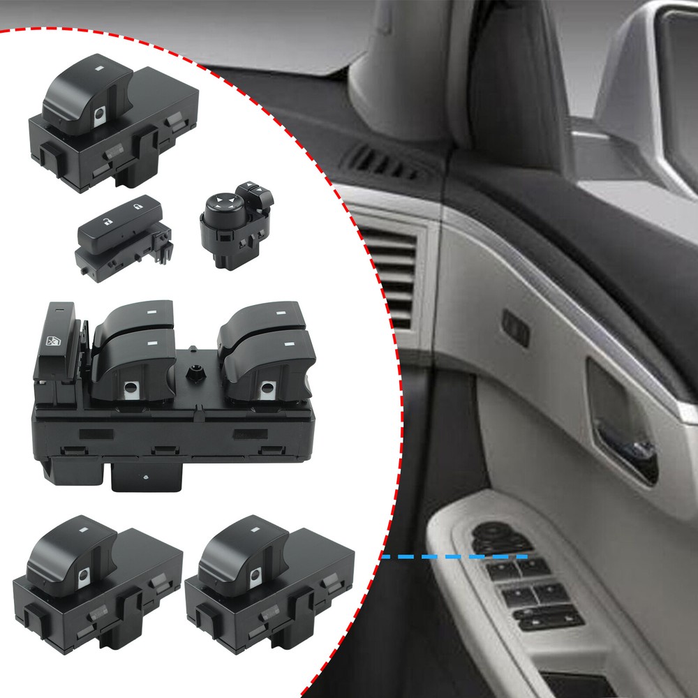 Full Set Power Window Control Switch For Chevy Traverse 2009-2017 HHR 2008-2011