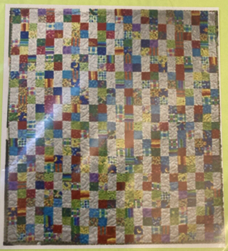 Rare Hidden Quilts, LLC NOT REALLY A FOUR PATCH Quilt 2008 pattern only