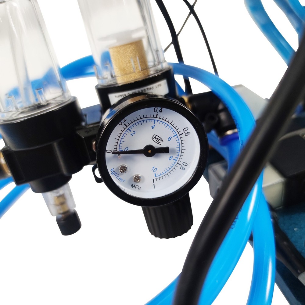 110v Electric Pneumatic Wire Cable Stripping Machine Stripper 2-7 mm