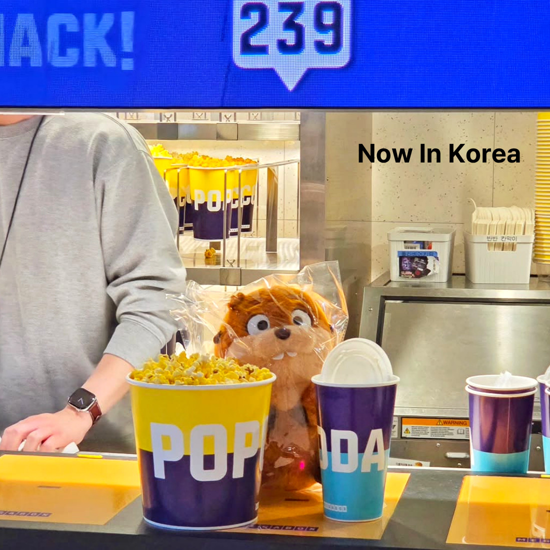 Disney Pixar Hoppers 2026 Movie Official Mabel Plush 25cm 10''from Korea Theater