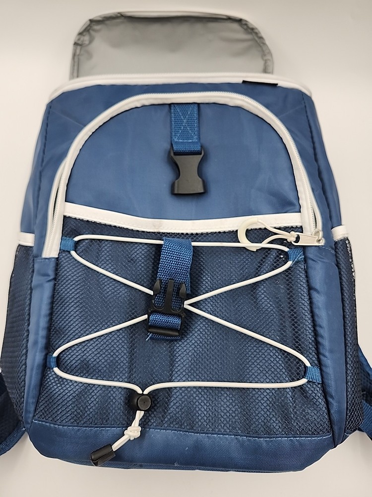 Dark Blue Portable Backpack Cooler
