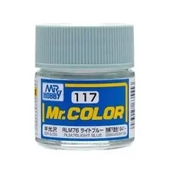 GNZ-C117 Mr Hobby C117 Semi Gloss RLM76 Light Blue - Lacquer - 10ml