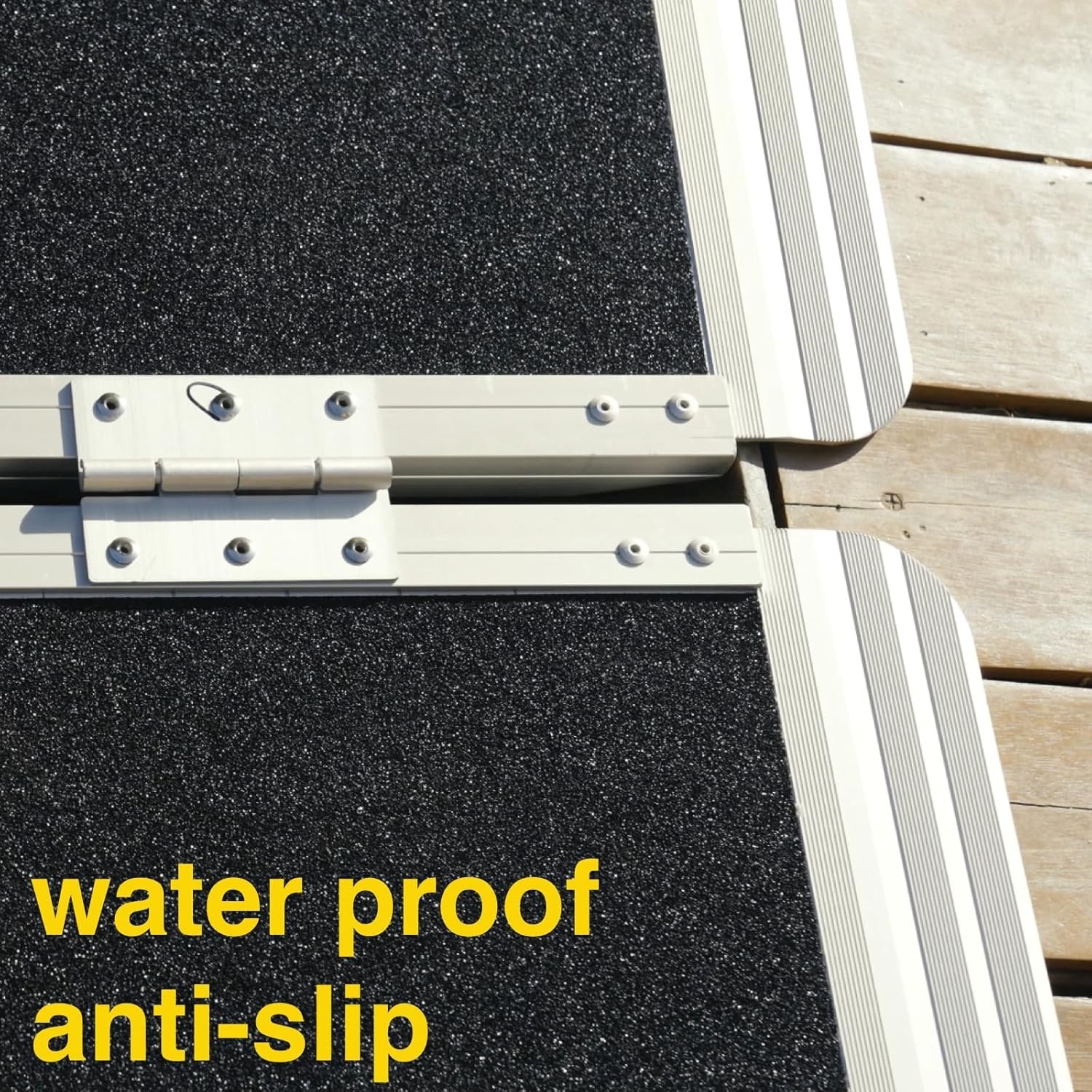 3FT Portable Wheelchair Ramp – Non-Slip Folding Aluminum Mobility Ramp