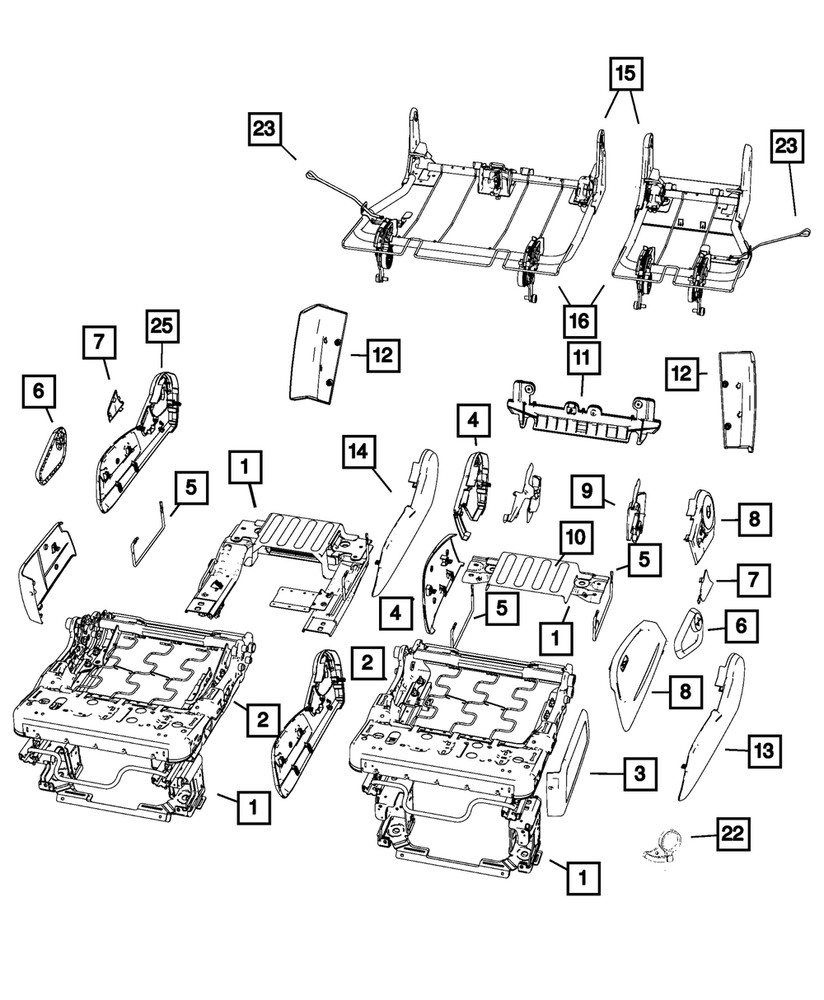 Genuine Mopar Cable Router 05179020AB