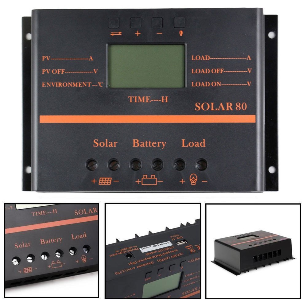 1PC Solar Charge Controller Solar Panel Charge Regulator Photovoltaic Generation