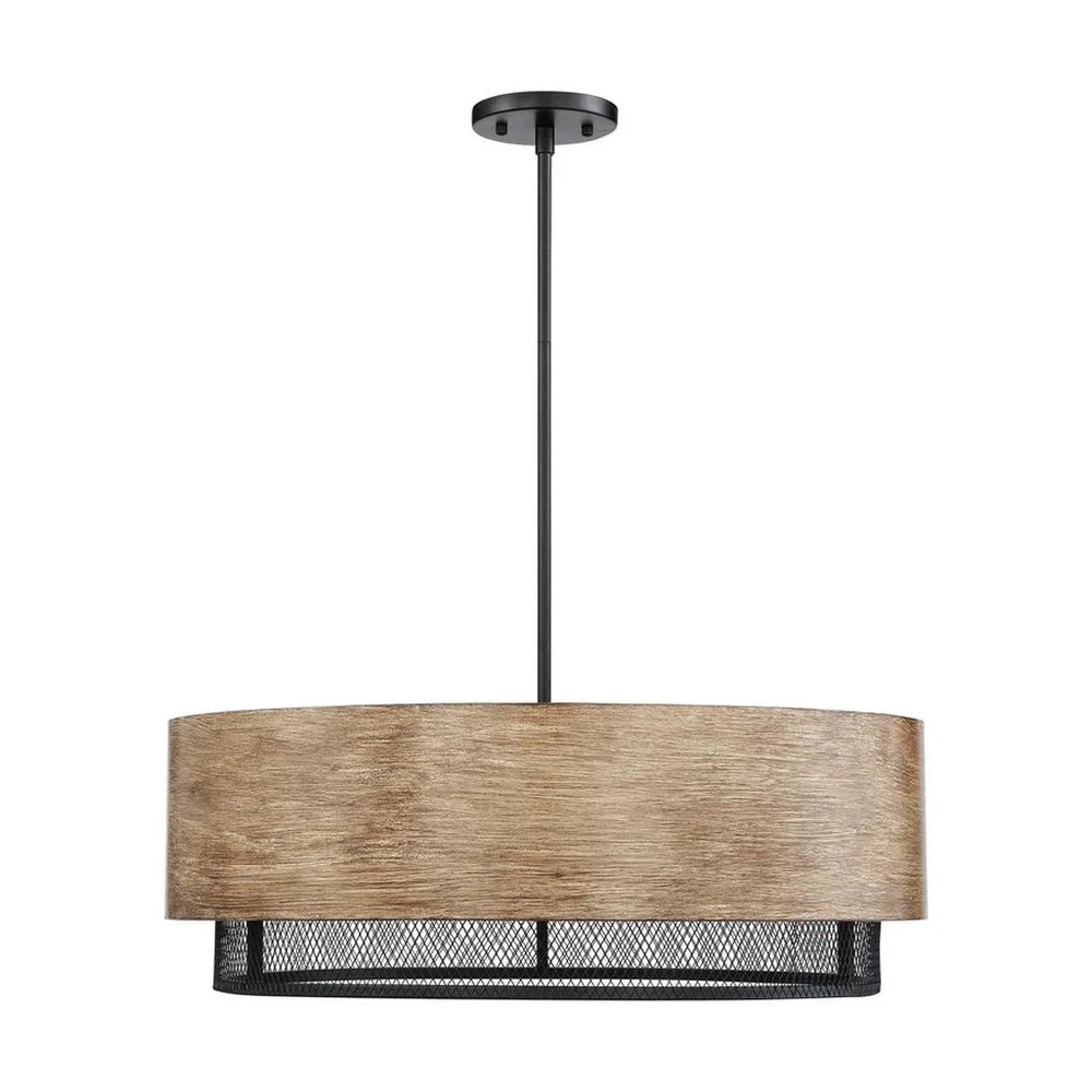BARRIQUE 5 LIGHT PENDANT