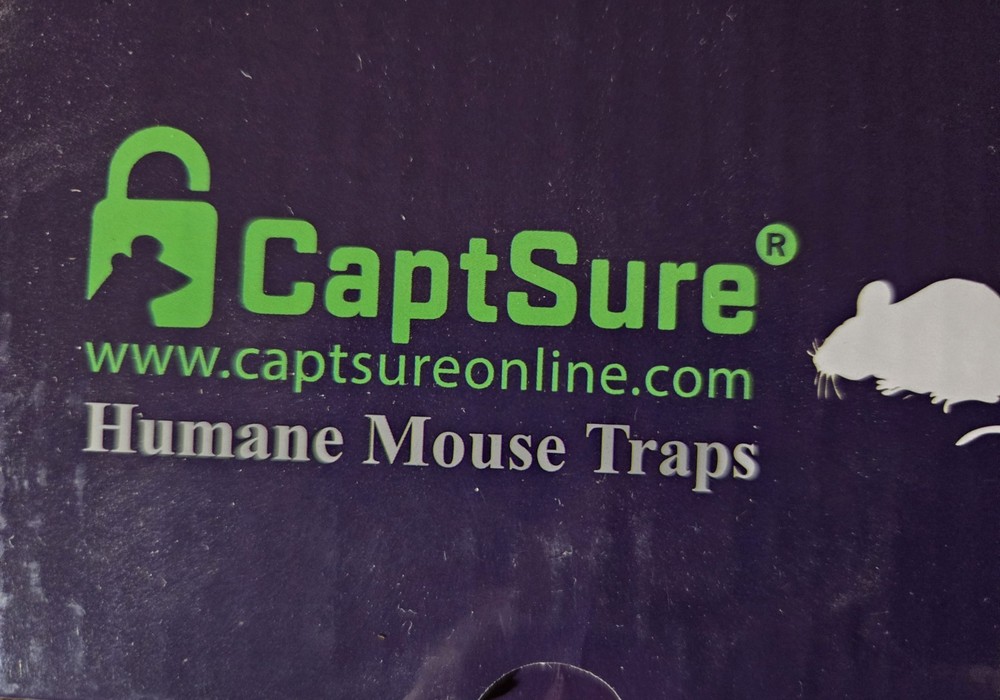 CaptSure Humane Mouse Traps 2 Pack