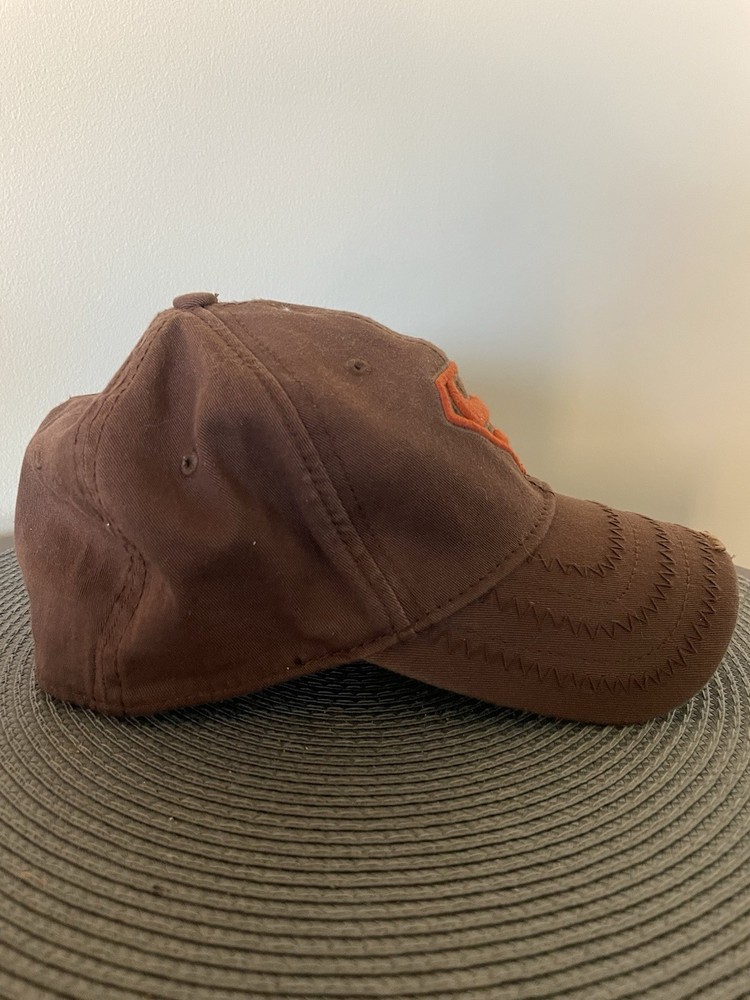 Superman Brown Flex Cap Hat Comic Book Logo