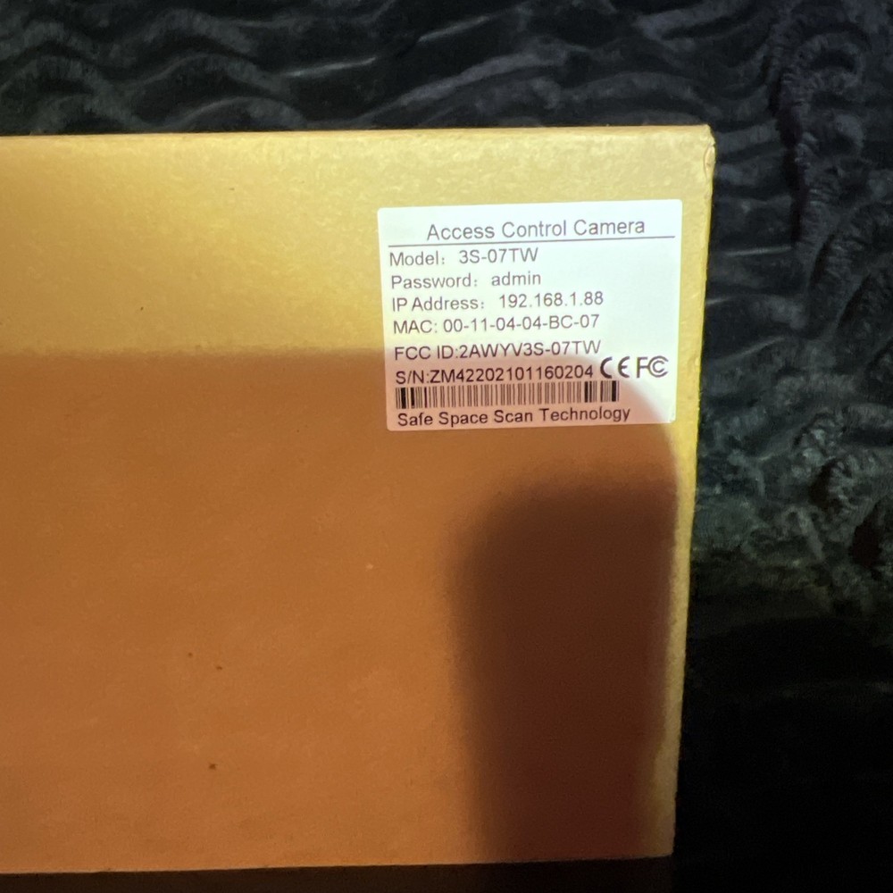 Face Recognition Access Control Terminal