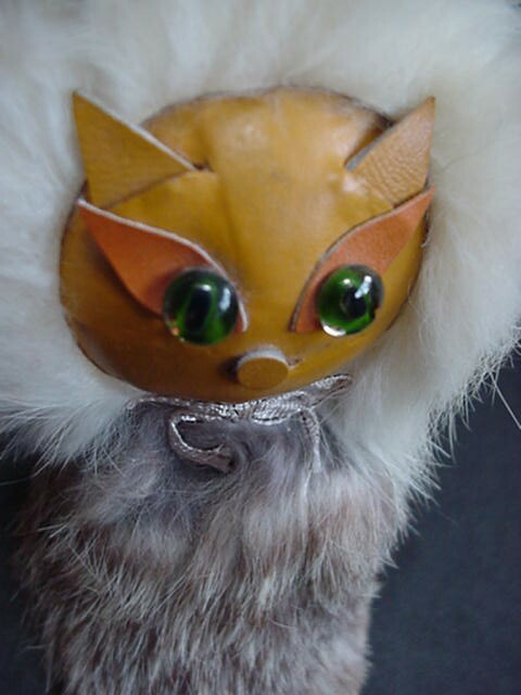 Rabbit Fur Cat Vintage
