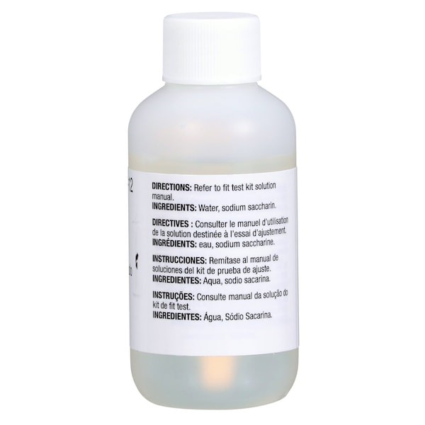 3M Ft-12 Fit Testing Solution, Saccharin, 55Ml
