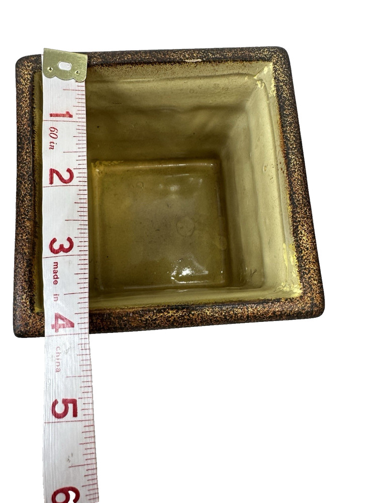Square Candle Container featuring Safari Elephant -