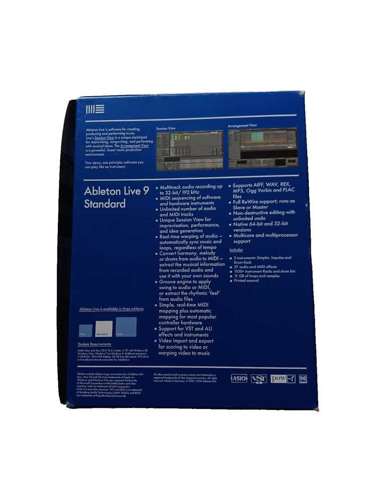 Ableton 9 Standard No Disc