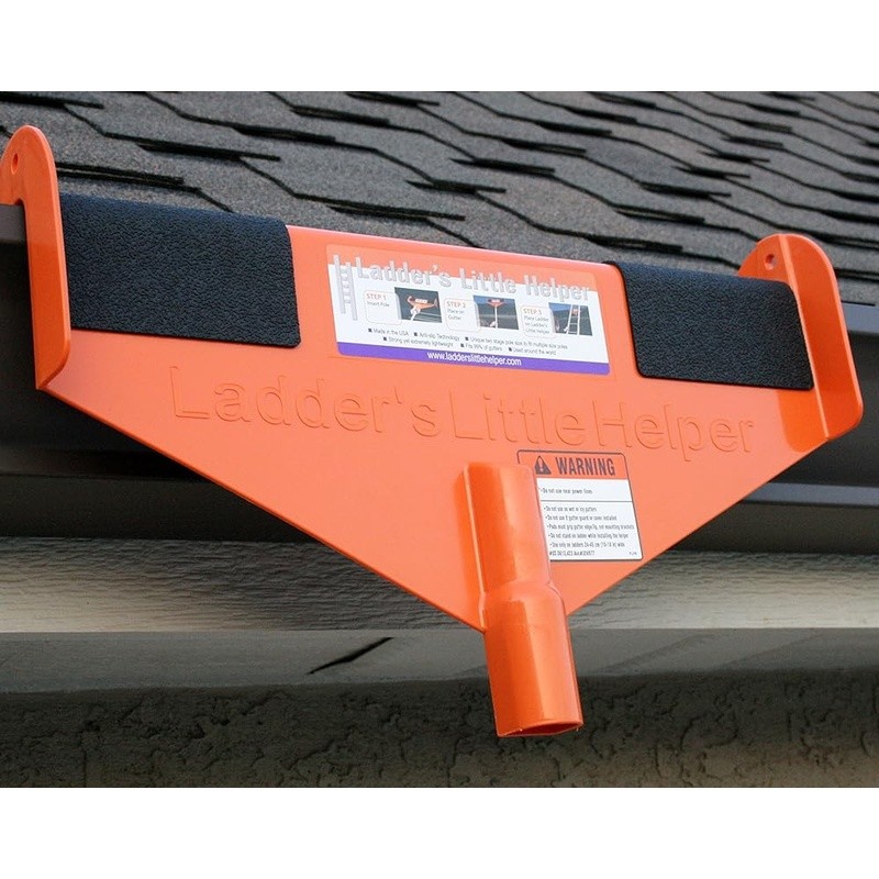 Gutter Safety Protector Device Secure Ladder Use Prevent Falls & Protect Gutters