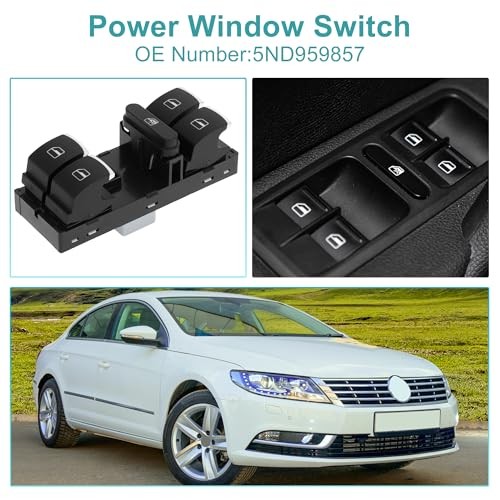 Power Window Switch Window Control Switch for Volkswagen CC 2011-2013 for