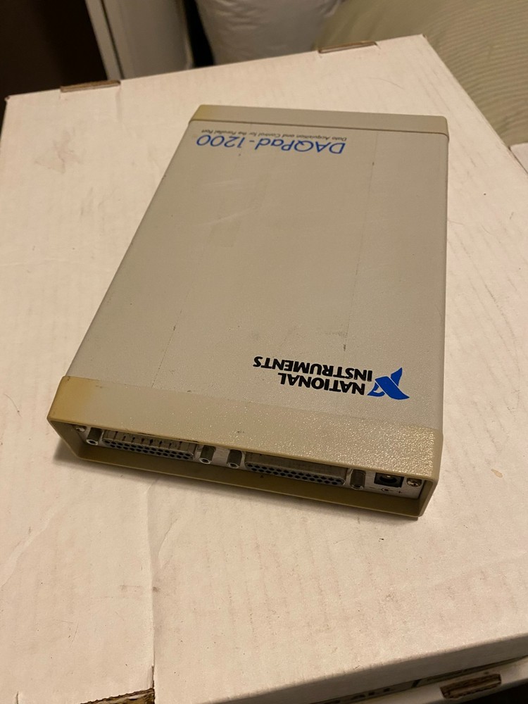 Pre-owned National Instruments DAQPad-1200 Data Acquisition & Control untested