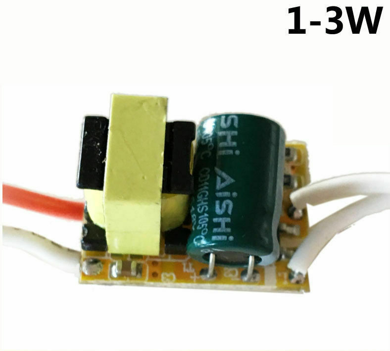 LED Driver Input AC85-265V Power Supply Constant Current E&C DIY 1-5Packge 1-36W