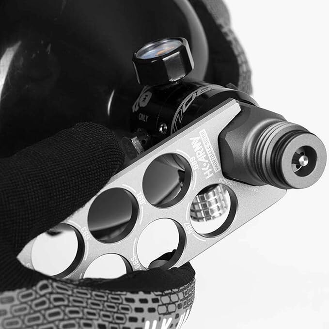 HK Army Paintball Ball Sizer Guide (Silver)