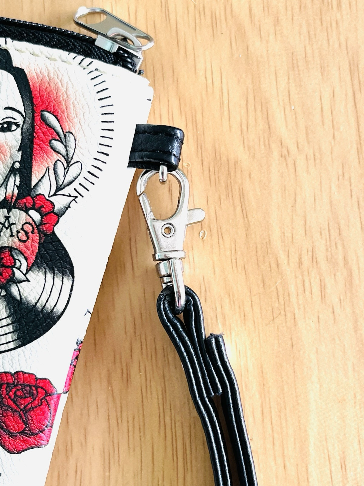 Disney Princess Wristlet Or Make Up Bag 6x8”