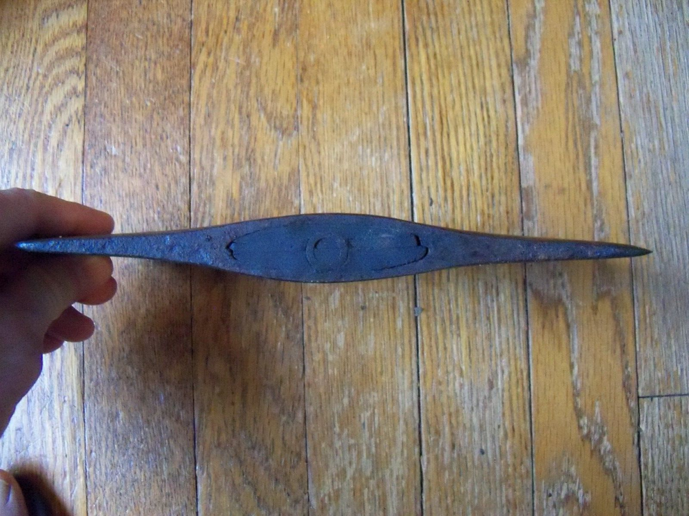 Vintage Unmarked Heavy Double Bit Axe Head