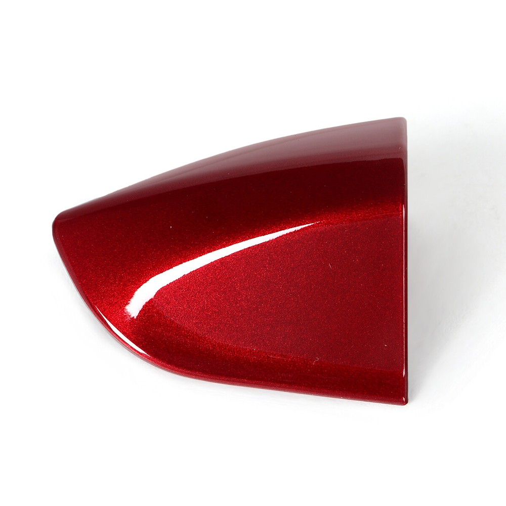 For 2015-2022 Mustang Left Side Driver Door Handle Key Lock Cover Bezel Ruby Red