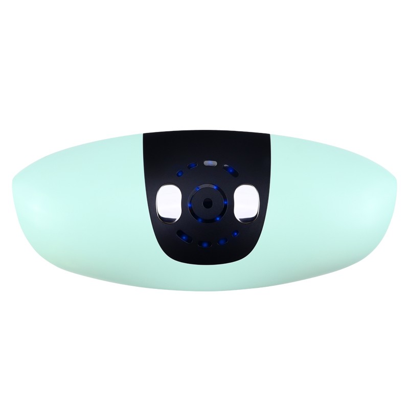 Electric Lumbar Massager with Heat Adjustable Intensity Back Stretcher Device#