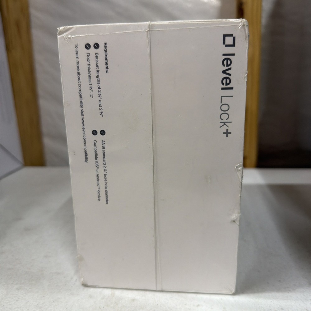 Level Lock+ Smart Lock - Matte Black - CF14U