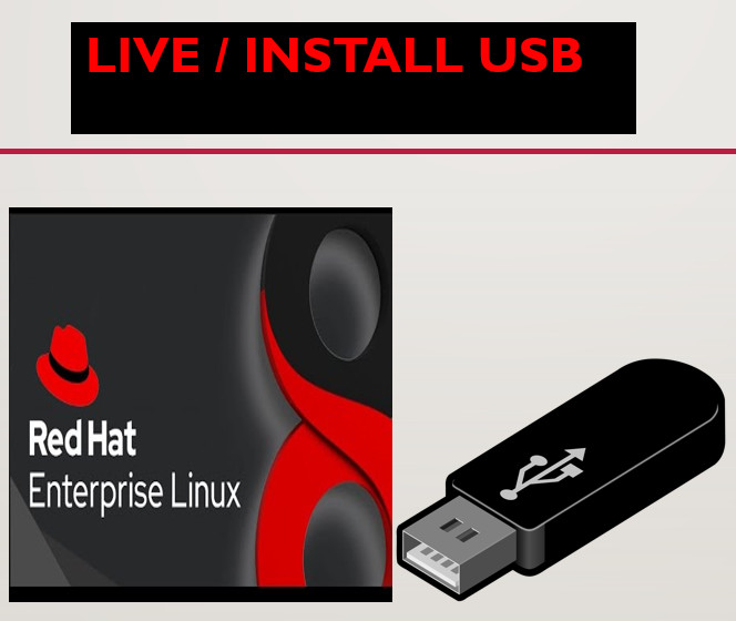Red Hat Enterprise Linux RHEL 9.5 USB Flash Drive Bootable 64bit
