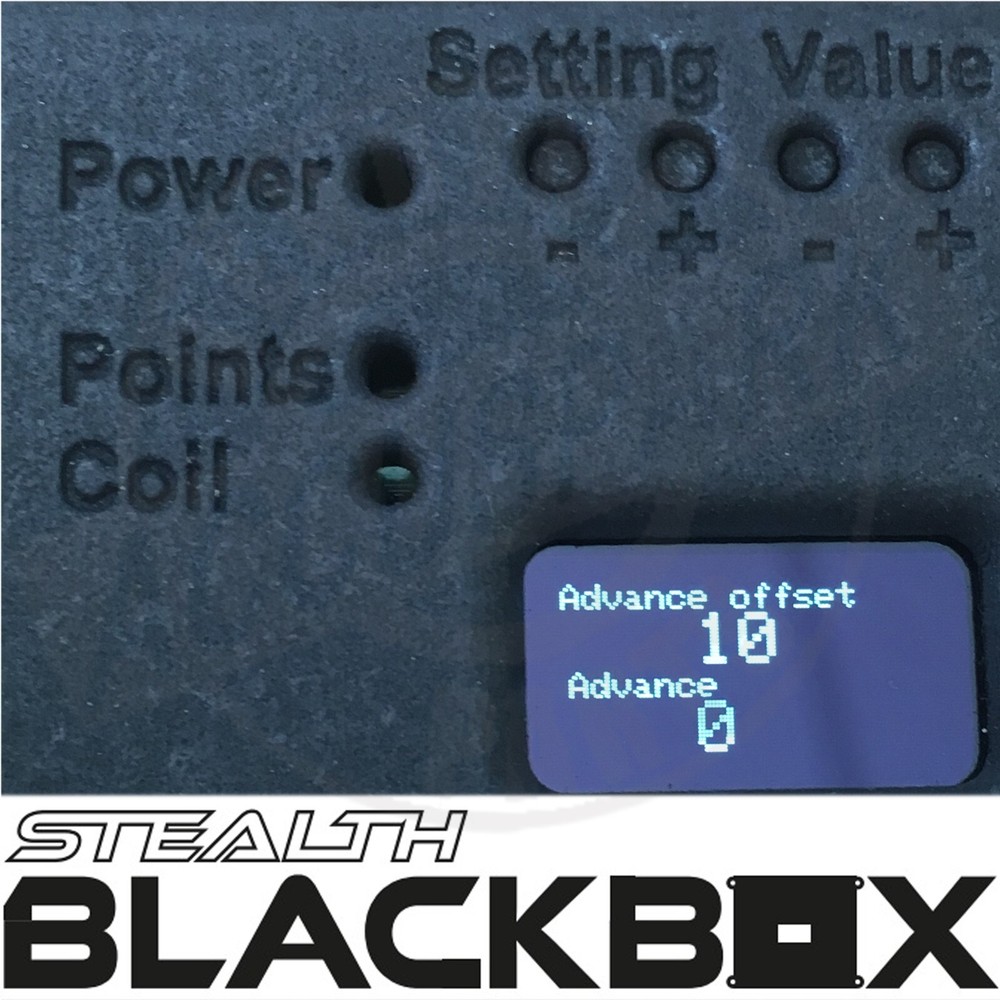 AccuSpark Black Box IIProgrammable distributor advance and rev-limiter