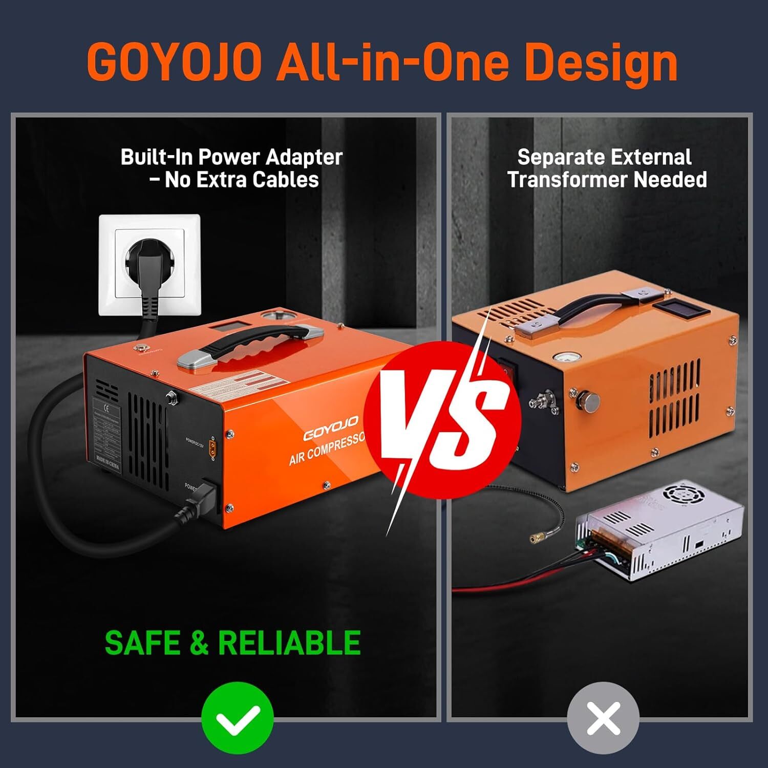 30MPA 4500PSI High Pressure Air Compressor Electric PCP Pump for Airgun Rifle