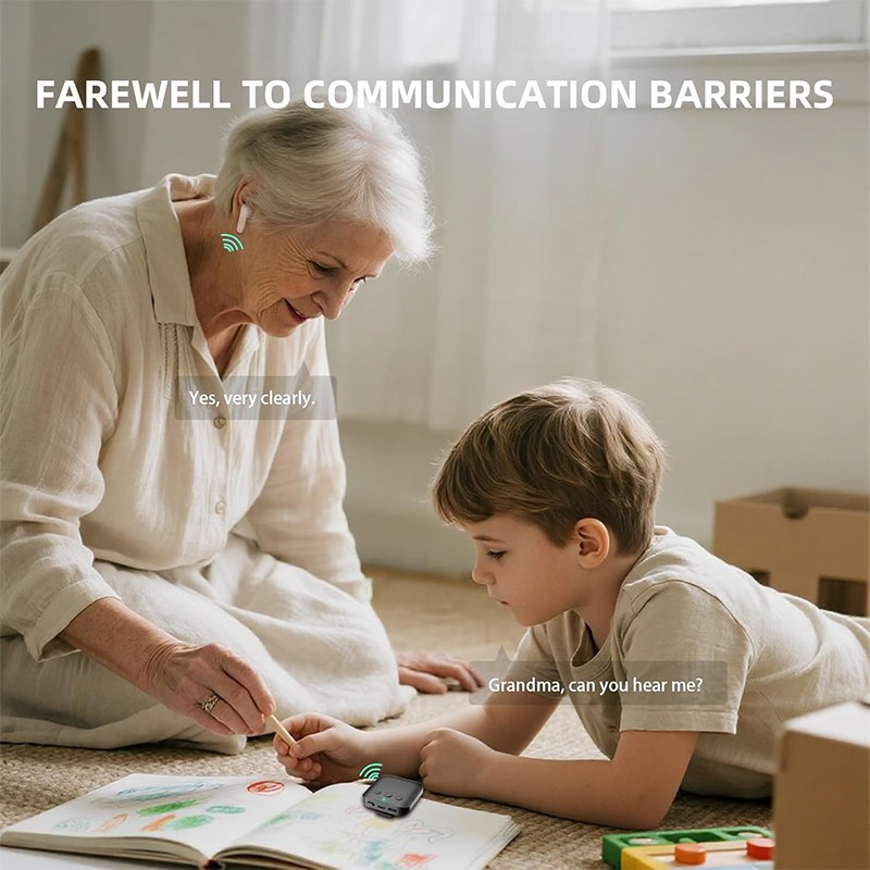 Hearing Aids Hearing Amplifiers Wireless Bluetooth Sound Amplifier With APP