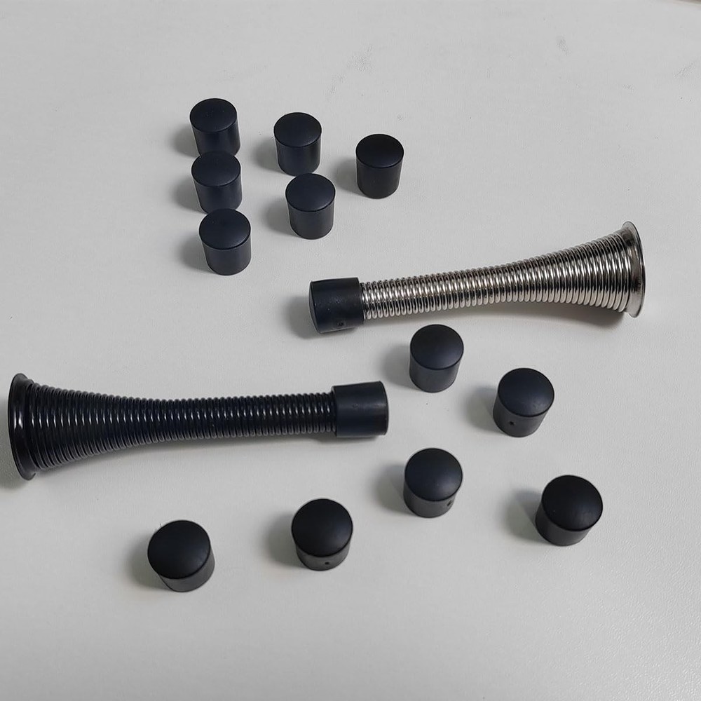 20 PCS Door Stopper Replacement Rubber Tips Black