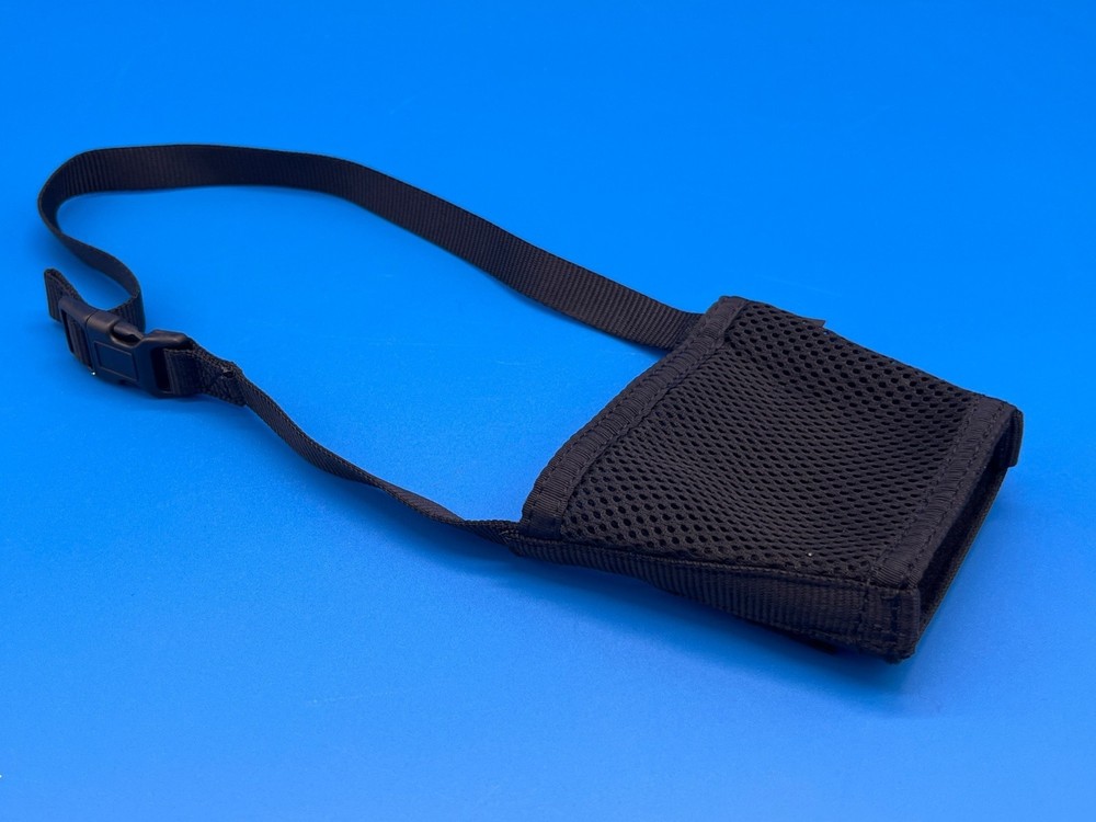 PetSafe Black Adjustable Dog Training Bark Control Pouch With Secure Strap