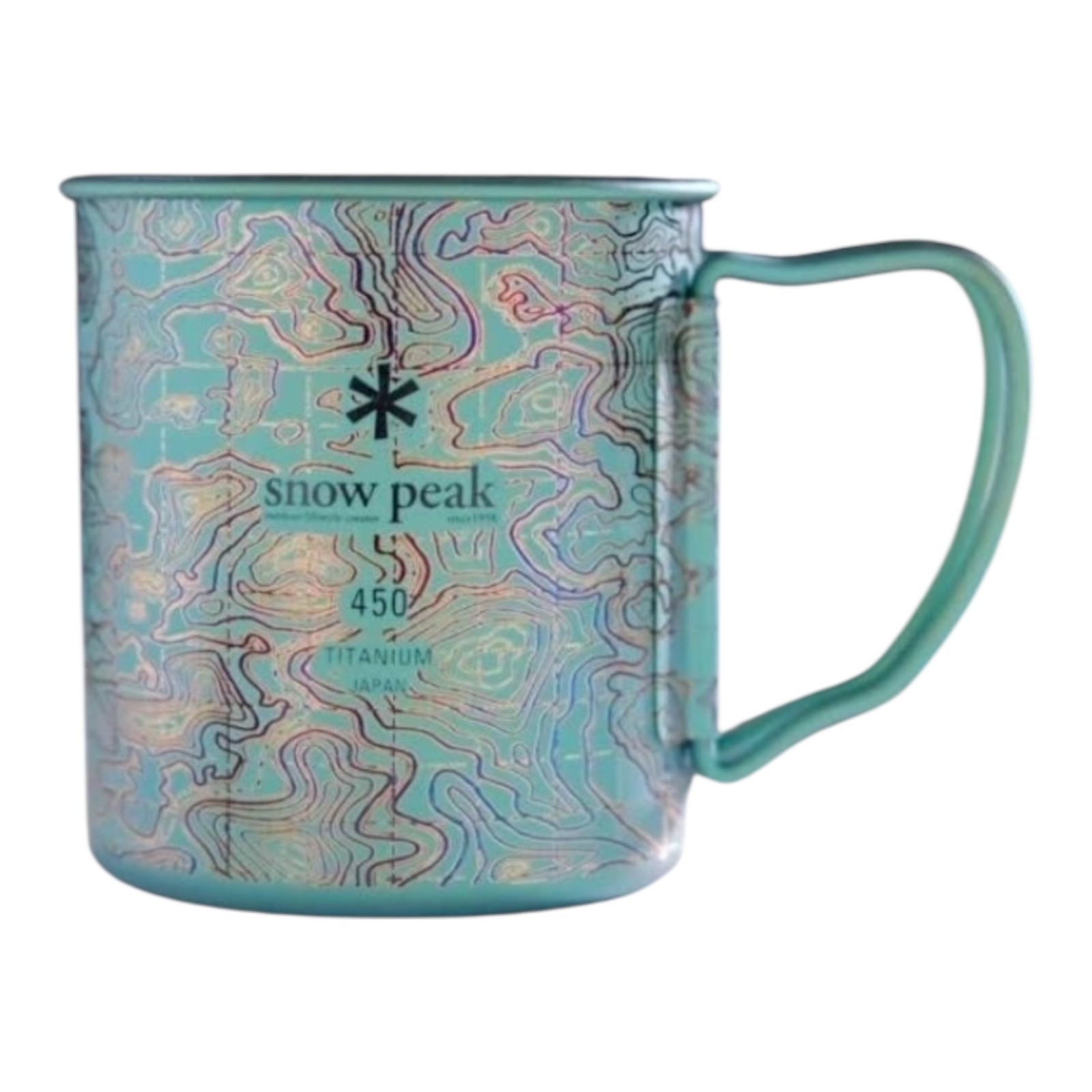 Snow Peak Titanium Mug 450ml Custom Design Camping Cup Fast Shipping