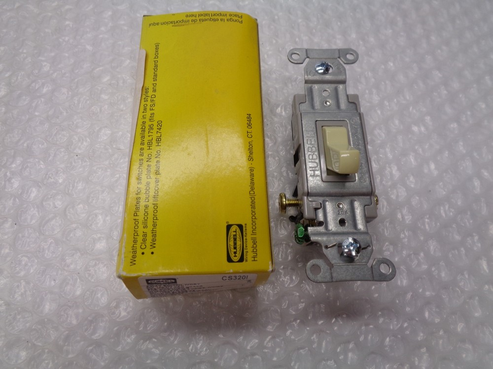 HUBBELL CS320I SWITCH NSMP