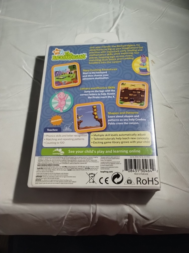 Leapfrog Leapster Nick Jr The Backyardigans