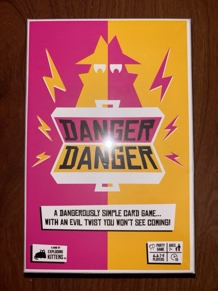 Danger Danger Card Game by Exploding Kittens NEW & SEALED