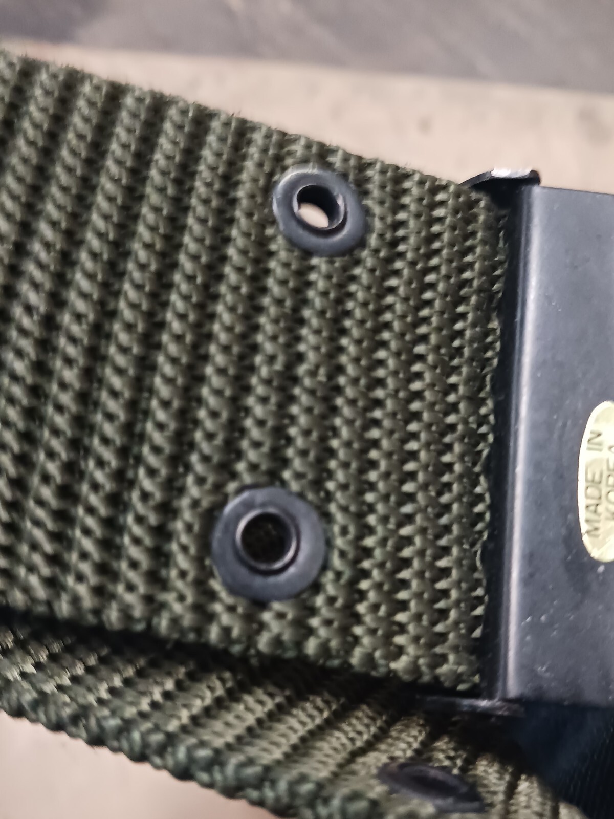 US Vietnam Style Reproduction Nylon Davis Belt