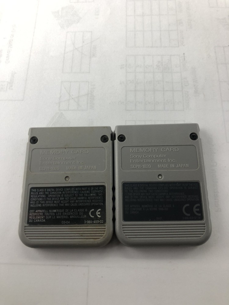 Ps1 Memory Cards