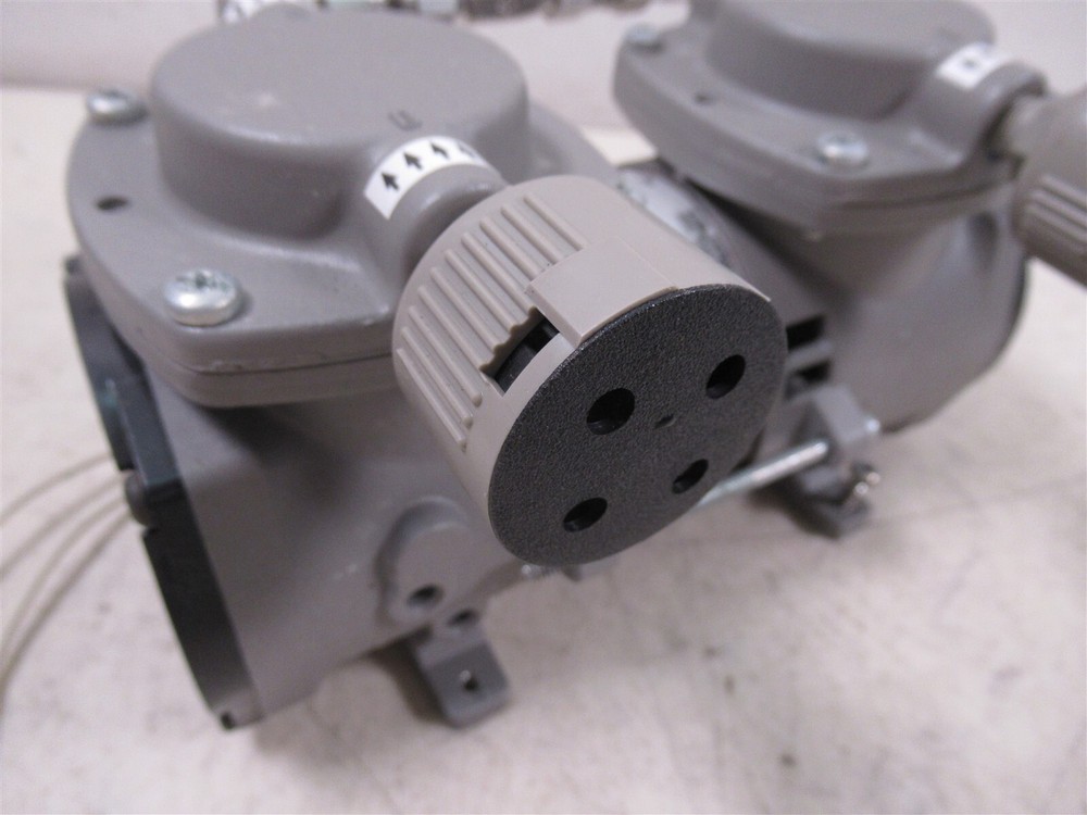 Thomas 2107CA20 C Motor Compressor / Vacuum Pump Dual Head Unit