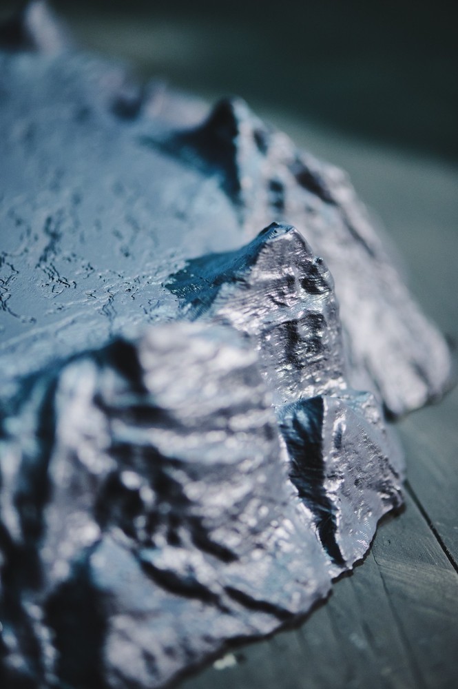 3D Printed Rock Base - 1:12 Scale