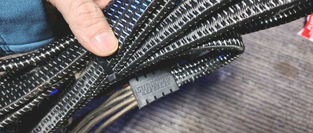 SUNDOWN AUDIO 17FT SAZ 4CHANNEL SOLID 100% OFC COPPER Tested ✅