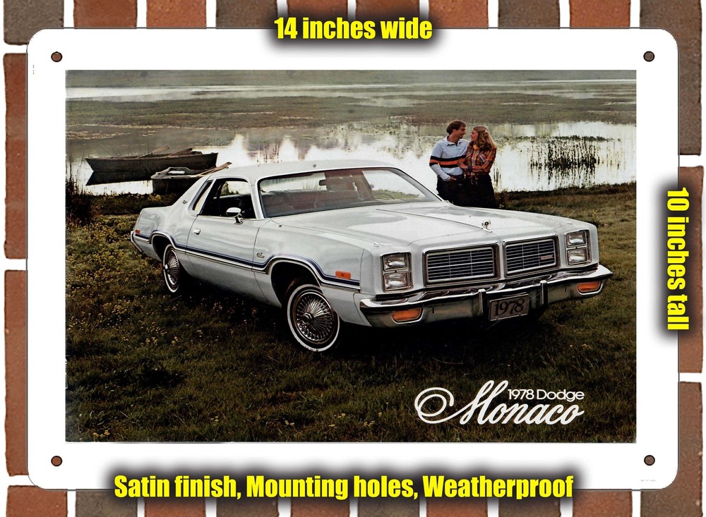 Metal Sign - 1978 Dodge Monaco