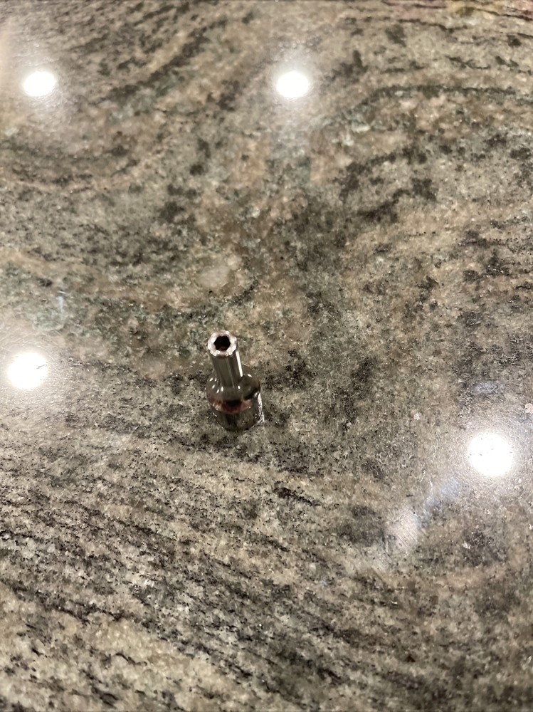 Snap On tms04 1/8" 1/4" drive 6 point semi deep chrome socket