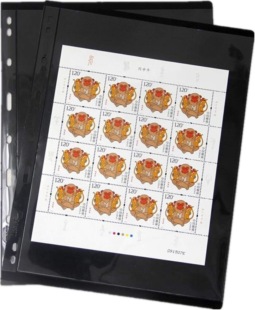 Professional Vario Stamp Album Pages - 10 Sheets, Protect Your Stamps Elegantly