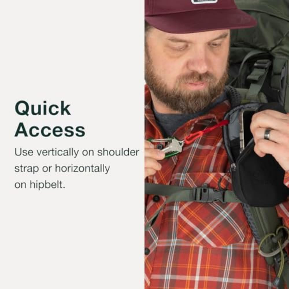 Padded Pack Pocket, Black