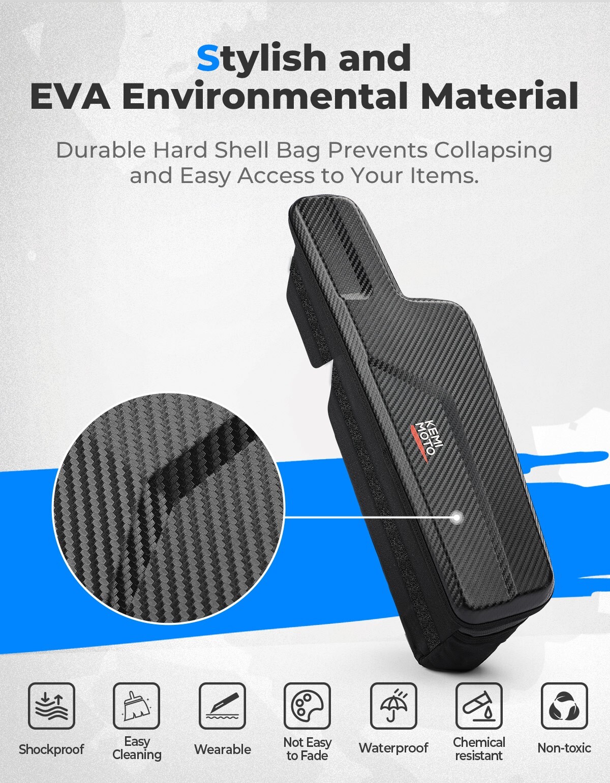 UTV Dashboard Bag Dash Storage Bag For Polaris General 1000/ XP 4 1000 2016-2024